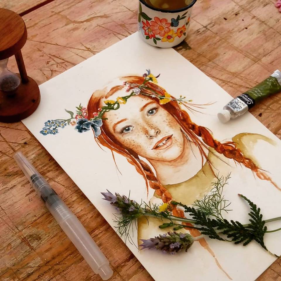 550 melhor ideia de Arte em aquarela